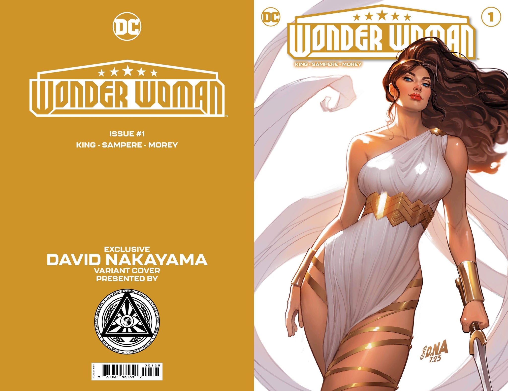 WONDER WOMAN #1 SET DAVID NAKAYAMA & ARTGERM Variant – The 616 Comics