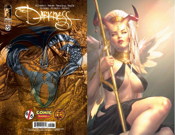 DARKNESS #1 TIAGO DA SILVA 616 COMICS Virgin Variant A LTD 500