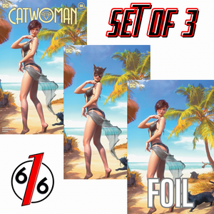 CATWOMAN #68 TIAGO DA SILVA 616 COPPERTONE Variant Set ABC LTD 1000