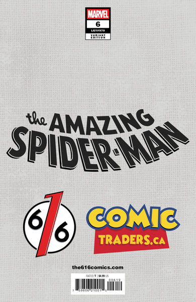 AMAZING SPIDER-MAN #6 SHANNON MAER 616 Trade Dress Variant LTD 3000