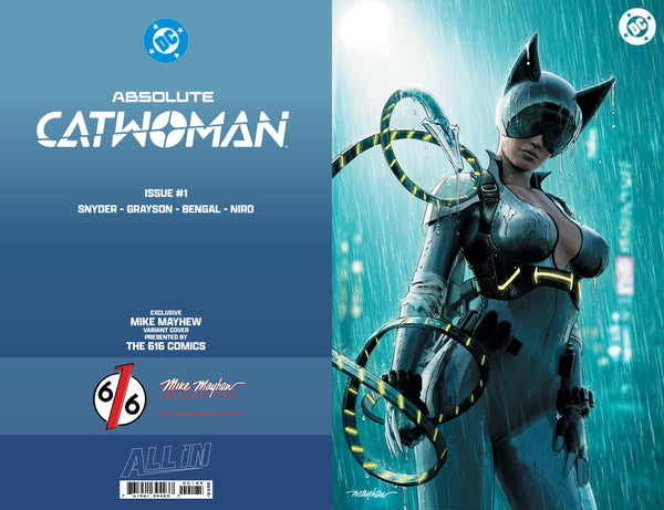 ABSOLUTE CATWOMAN #1 MIKE MAYHEW 616 COMICS Virgin FOIL Variant C LTD 1000