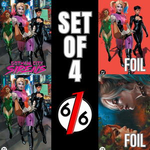 GOTHAM CITY SIRENS #1 TALAVERA & COHEN & PARRILLO 616 Variant Set LTD 1000