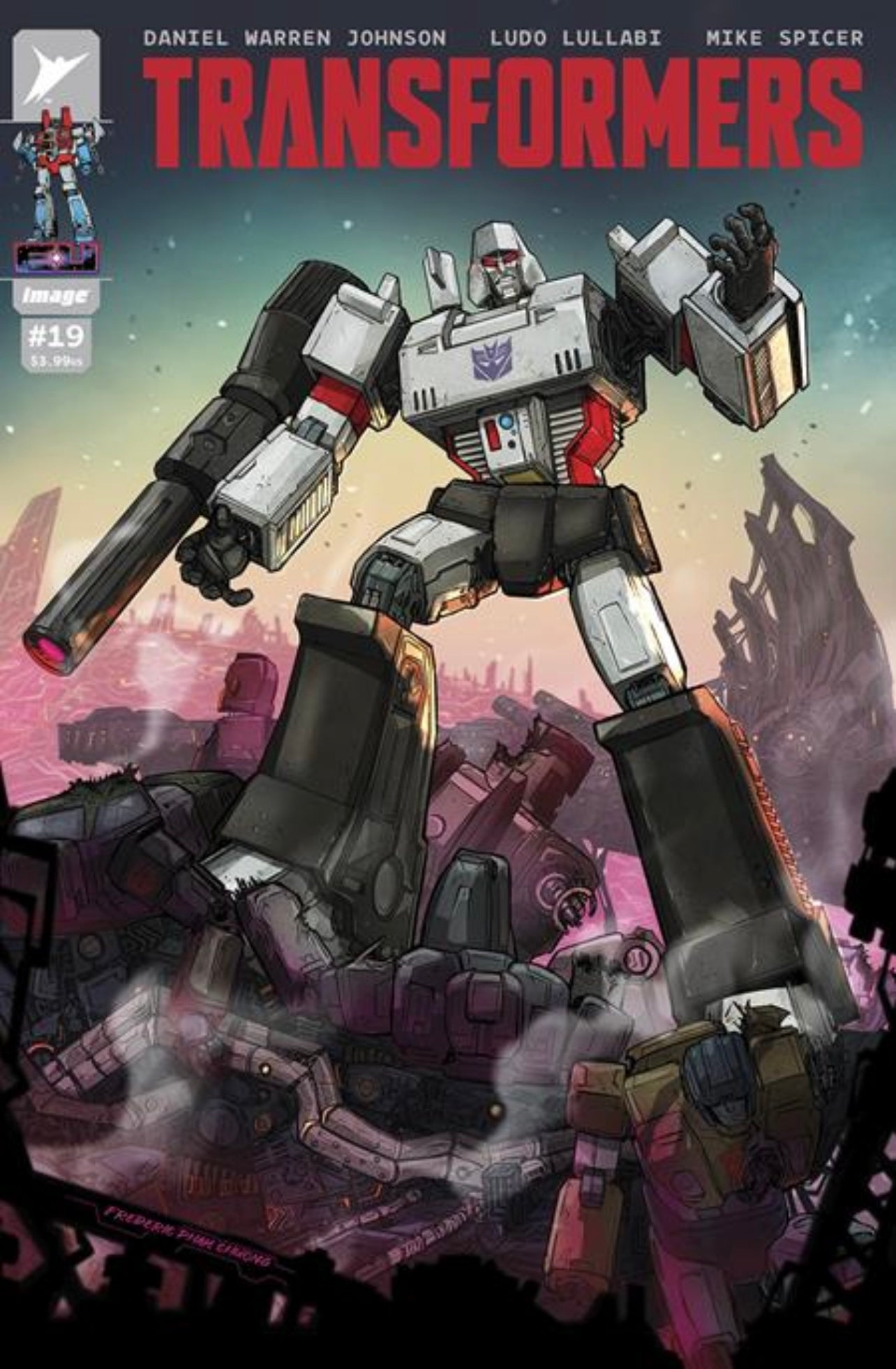 TRANSFORMERS #19 FREDERIC PHAM CHUONG 1:50 Ratio Variant Cvr E