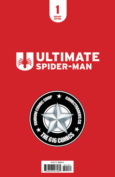 ULTIMATE SPIDER-MAN #1 KAARE ANDREWS Trade Dress Variant LTD 3000