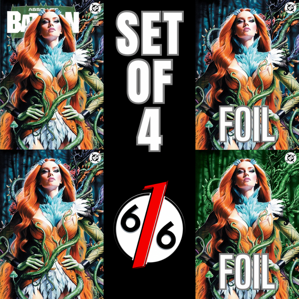 ABSOLUTE BATMAN #18 MIKE MAYHEW 616 COMICS Trade Dress & Virgin & FOIL Variant ABCD Set LTD 1000