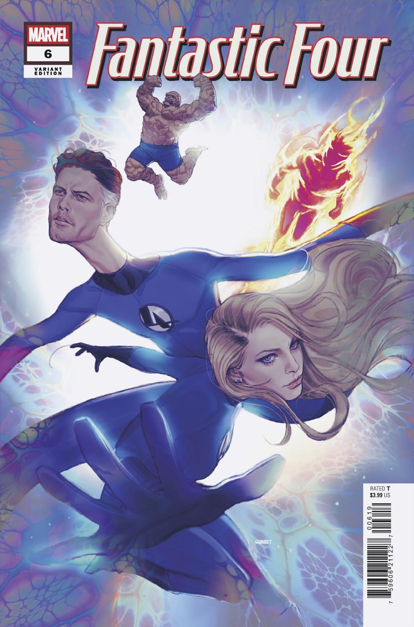 FANTASTIC FOUR #6 JOSHUA SWAY SWABY 1:25 Ratio Variant