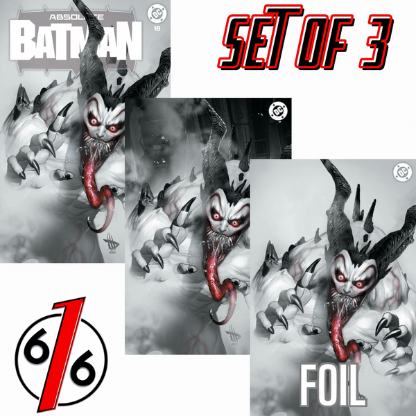 ABSOLUTE BATMAN #18 DAVE WILKINS MEGACON Exclusive Variant ABC Set LTD 1000