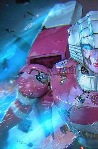 TRANSFORMERS #22 TIAGO DA SILVA 616 ARCEE Virgin Connecting Variant A LTD 750