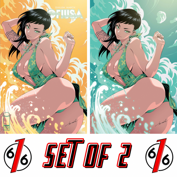 OFIUSA #1 GODTAIL 616 COMICS Trade Dress & Virgin Variant AB Set LTD 500