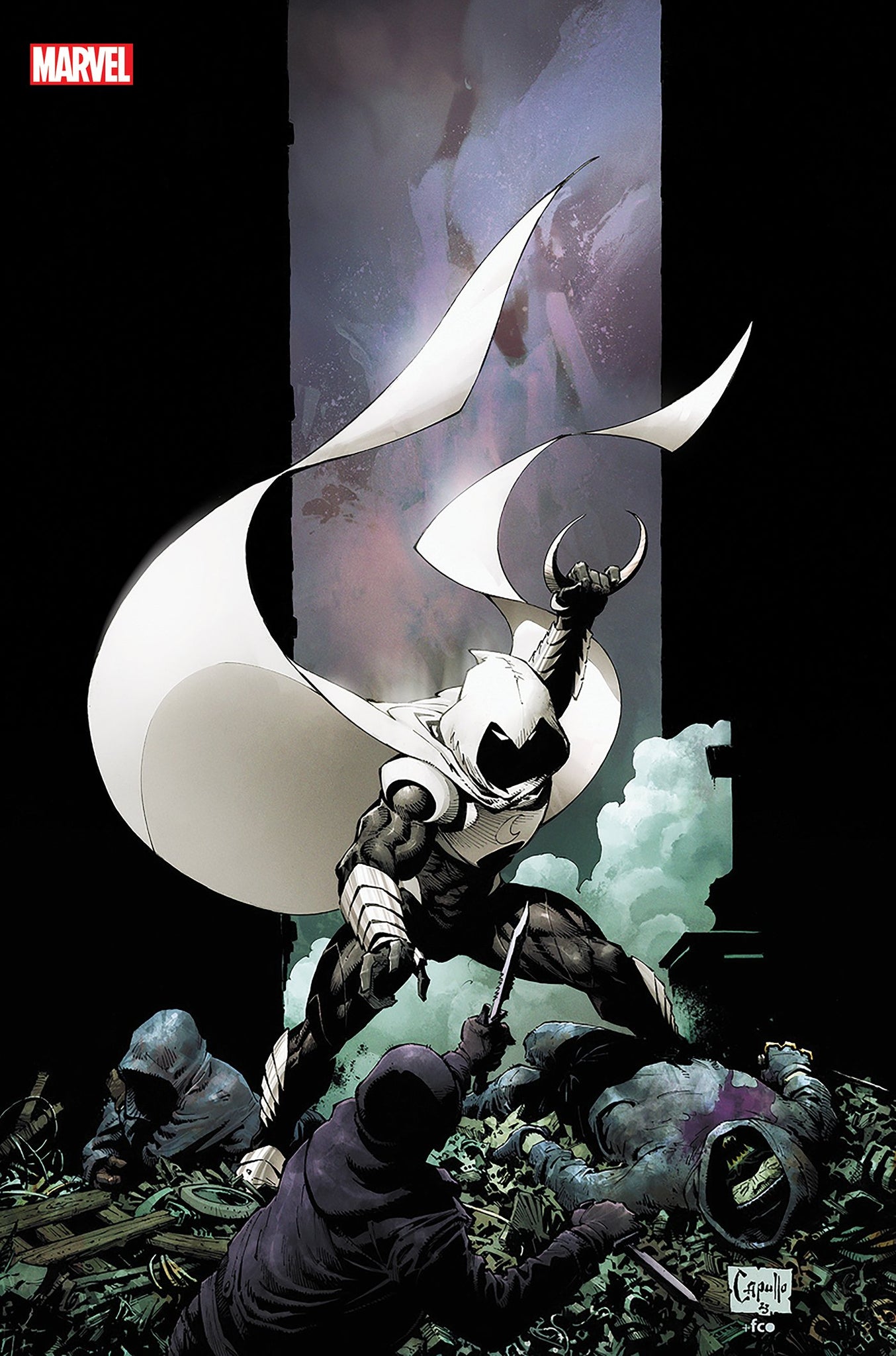 VENGEANCE OF MOON KNIGHT 1 GREG CAPULLO 1:50 Virgin Ratio Variant