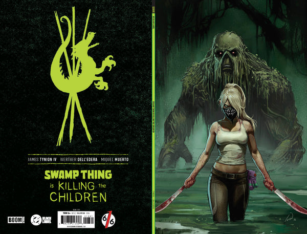 SWAMP THING IS KILLING THE CHILDREN #1 IVAN TALAVERA 616 COMICS Virgin Variant B LTD 750