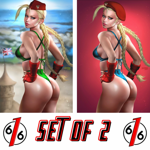 2024 STREET FIGHTER SWIMSUIT SPECIAL 1 JOSH BURNS 616 Virgin Variant Set LTD 500