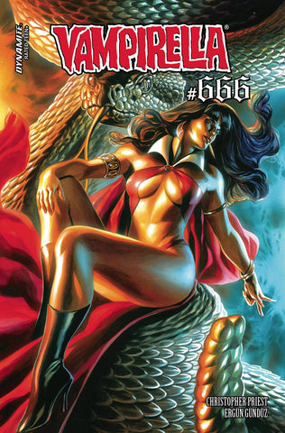 VAMPIRELLA #666 FELIPE MASSAFERA FOIL Variant Cover F