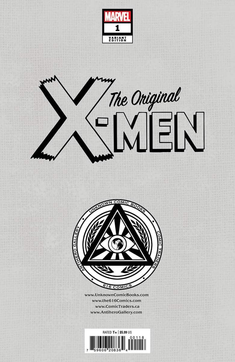 ORIGINAL X-MEN #1 KAARE ANDREWS Virgin Variant – The 616 Comics