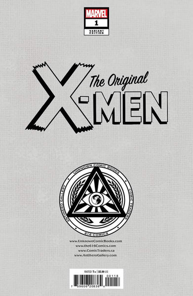 ORIGINAL X-MEN #1 KAARE ANDREWS Virgin Variant
