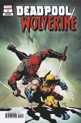 DEADPOOL WOLVERINE #1 GREG CAPULLO 1:50 Ratio Variant