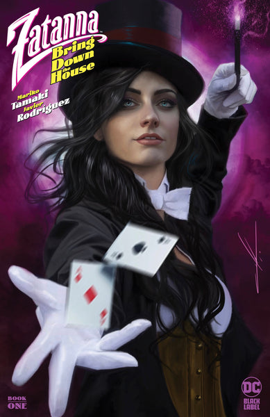 ZATANNA BRING DOWN THE HOUSE #1 CARLA COHEN & ARTGERM FOIL Variant Set LTD 3000