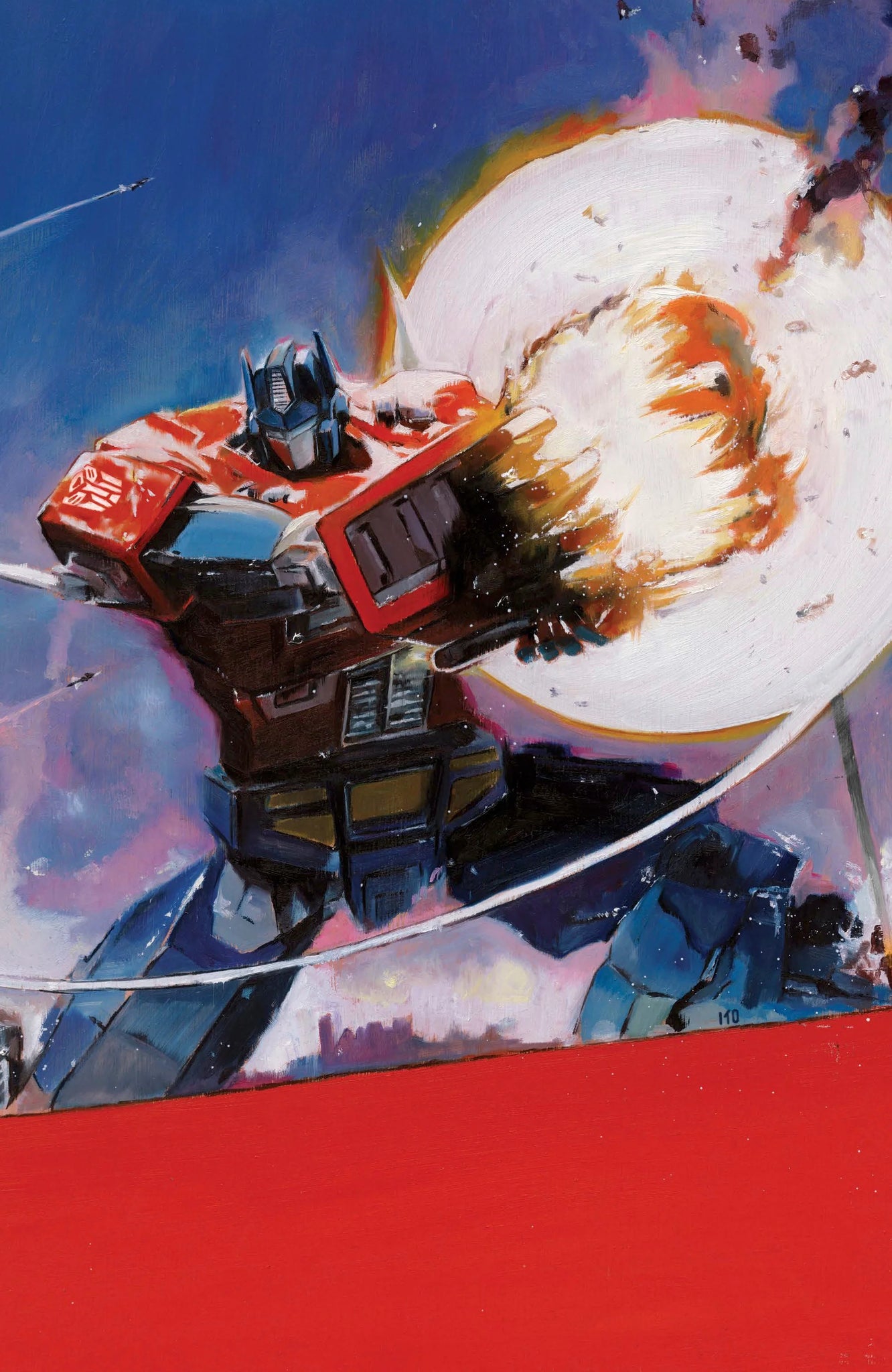 TRANSFORMERS #23 ITO Virgin Oil Painting Variant LTD 750