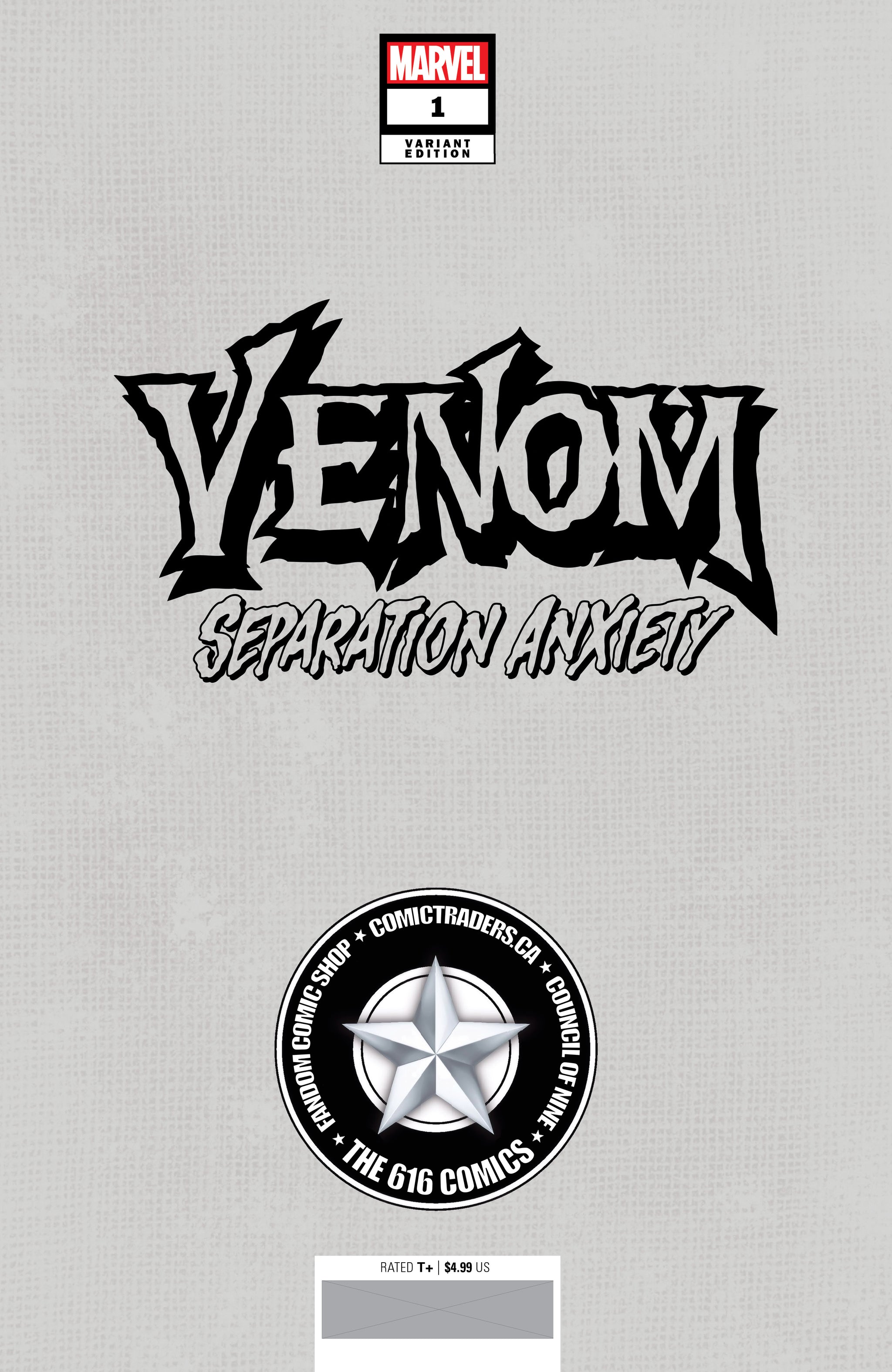 VENOM SEPARATION ANXIETY #1 LEIRIX 616 Trade Dress Variant LTD