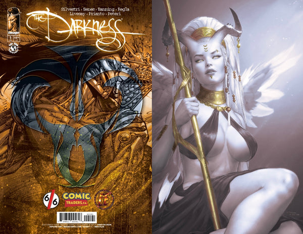 DARKNESS #1 TIAGO DA SILVA 616 COMICS Virgin Variant Set LTD 500