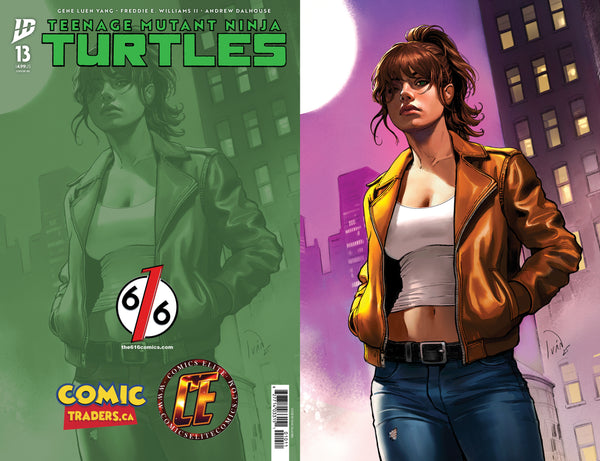 TEENAGE MUTANT NINJA TURTLES #13 IVAN TALAVERA 616 Virgin Variant B LTD 600