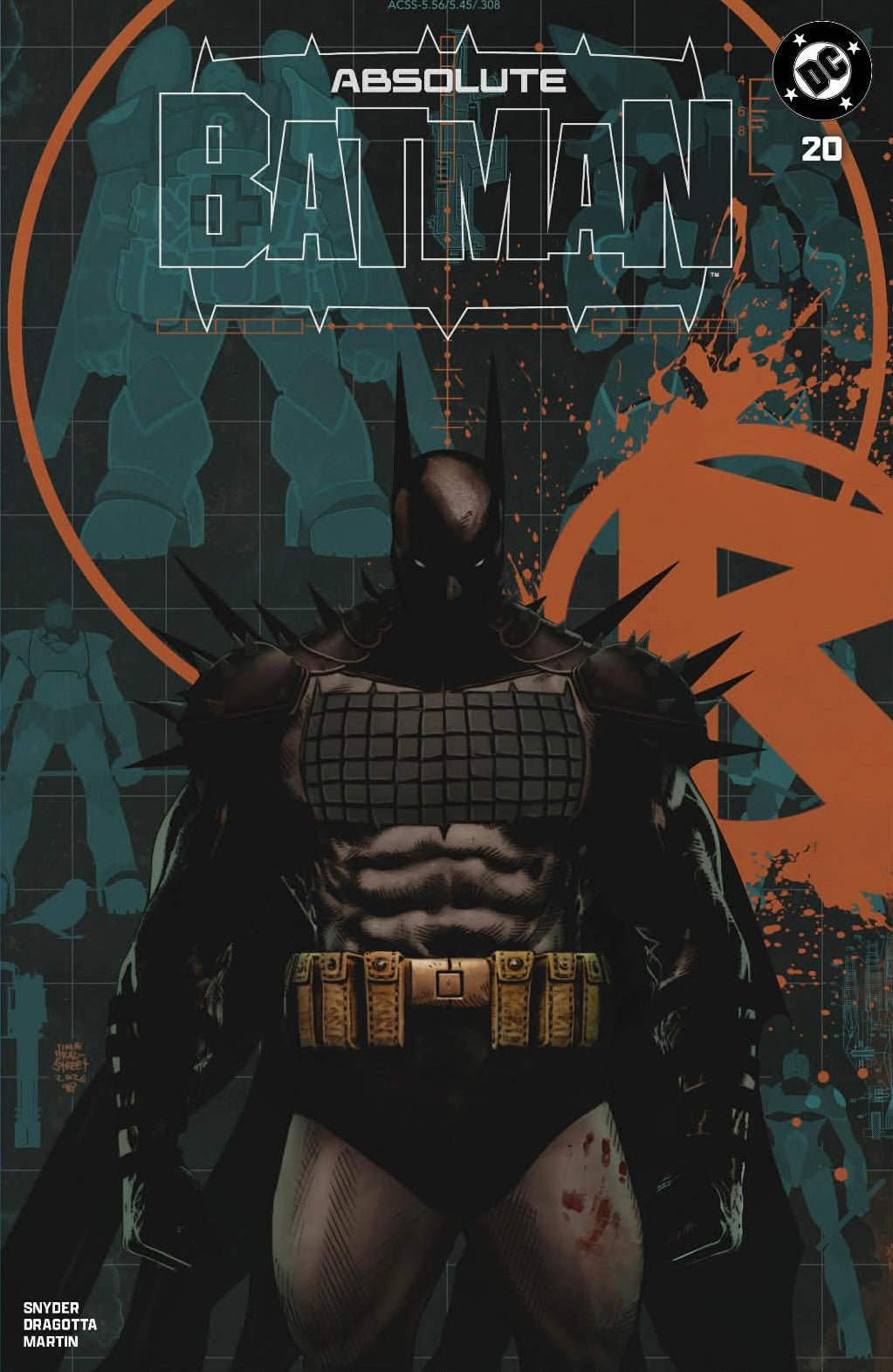 ABSOLUTE BATMAN #20 TIM BRADSTREET Trade Dress Variant A LTD 3000