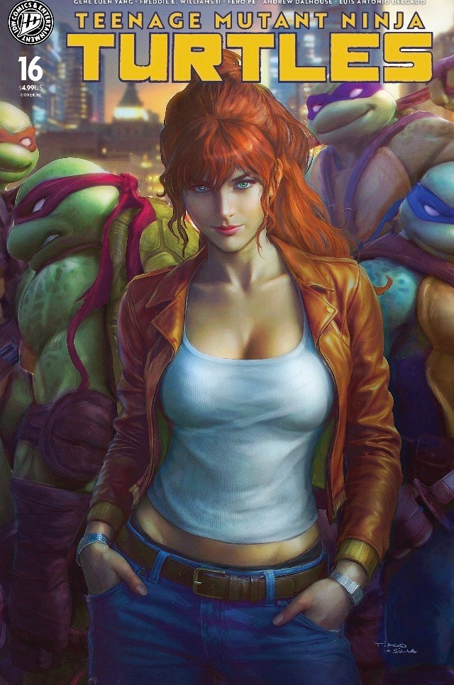 TEENAGE MUTANT NINJA TURTLES #16 TIAGO DA SILVA 616 COMICS Trade