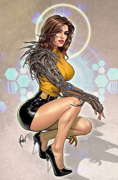 WITCHBLADE #20 CEDRIC POULAT 616 COMICS Virgin FOIL Variant C LTD 500