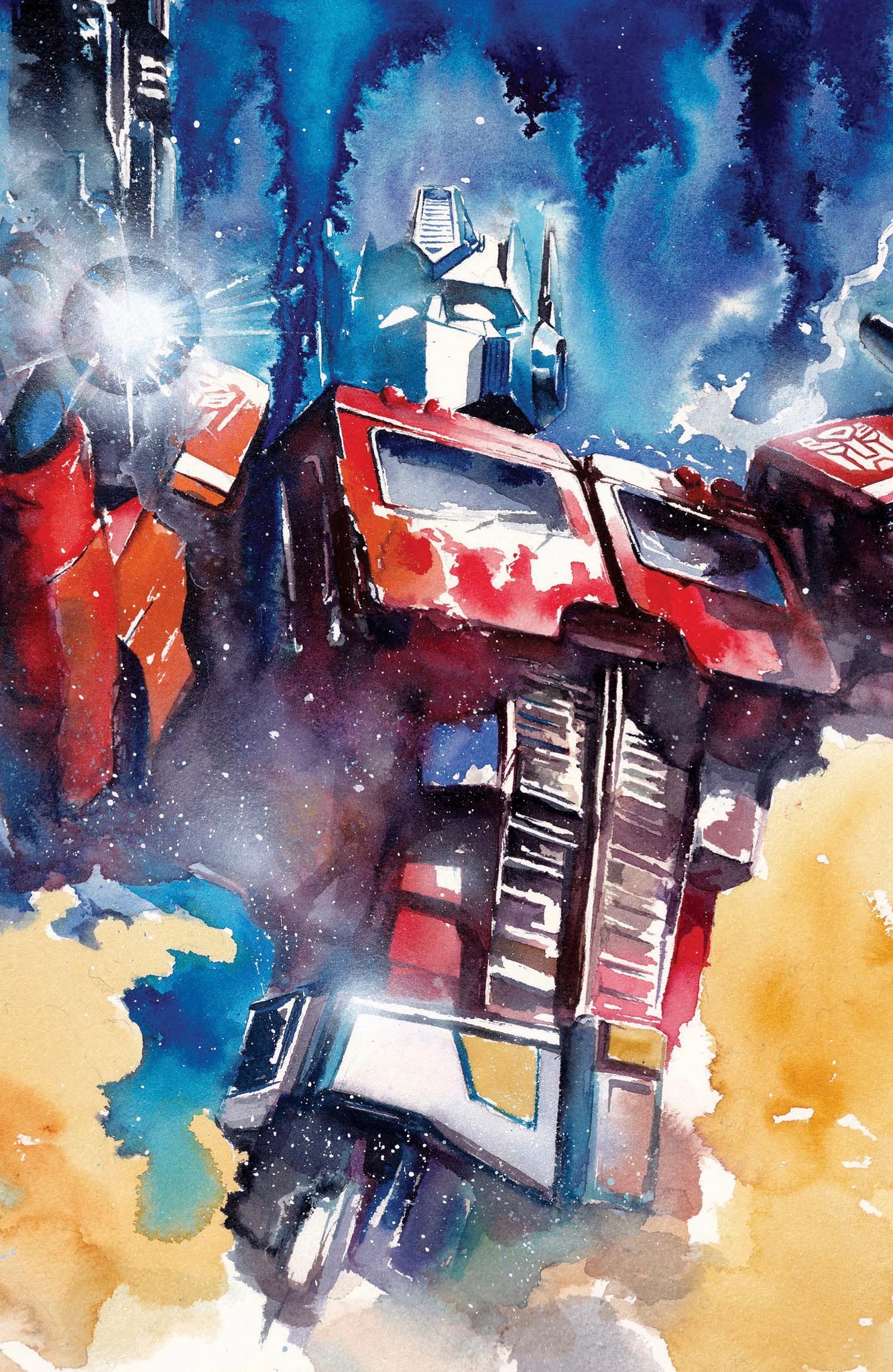 TRANSFORMERS #23 ITO Virgin Watercolor Variant LTD 750