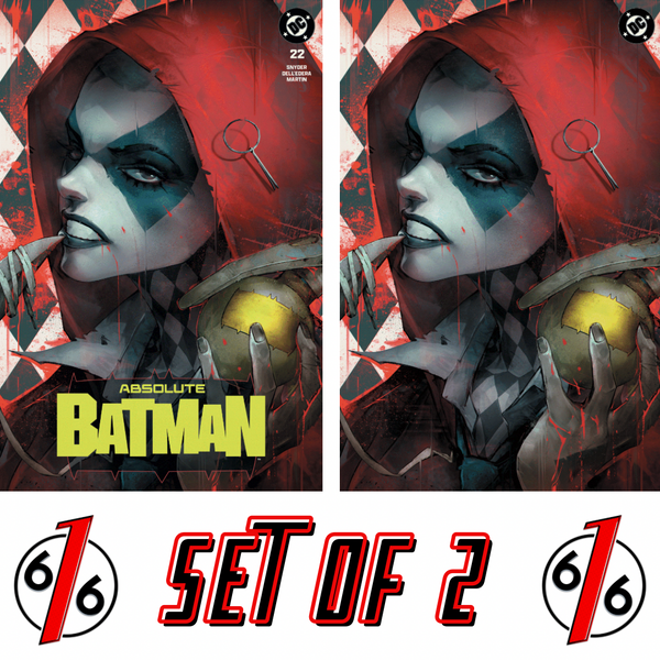 ABSOLUTE BATMAN #22 IVAN TAO Trade Dress & Virgin Variant AB Set LTD 1000