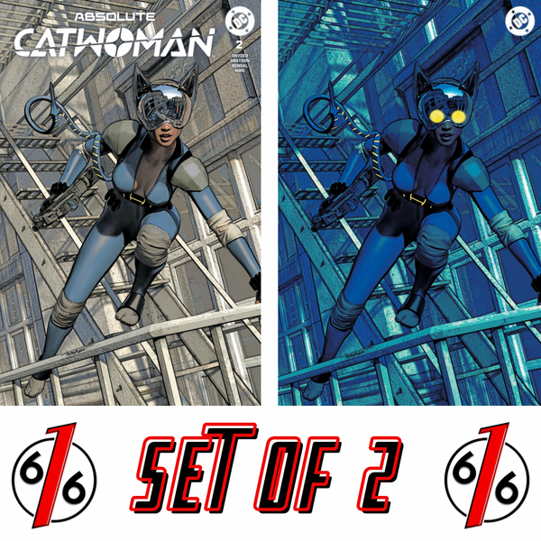 ABSOLUTE CATWOMAN #2 MIKE MAYHEW 616 COMICS Trade Dress & Virgin Variant AB Set LTD 1000