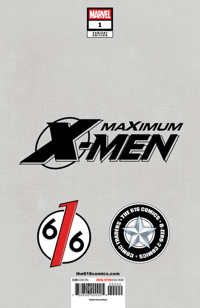 MAXIMUM X-MEN #1 GODTAIL 616 COMICS Virgin Variant B LTD 1000