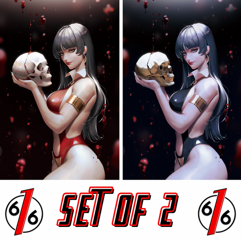 VAMPIRELLA #4 R1C0 616 COMICS Virgin Variant Set LTD 500