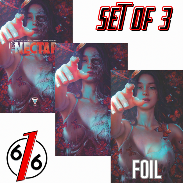 NECTAR #1 SECOND PRINTING TIAGO DA SILVA 616 COMICS Variant ABC Set LTD 500