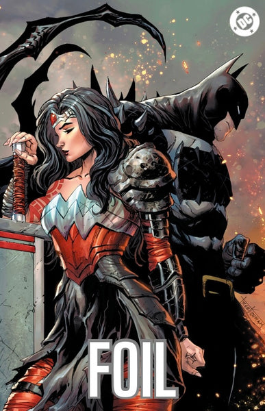 ABSOLUTE WONDER WOMAN 15 TYLER KIRKHAM 616 TOP SECRET Virgin SPOT FOIL Variant D LTD 1000