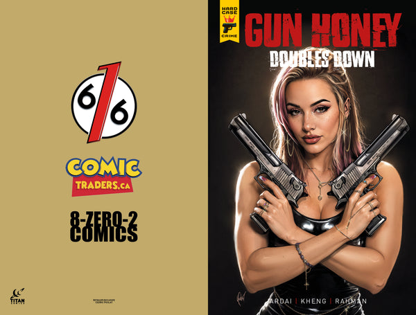 GUN HONEY DOUBLES DOWN #3 CEDRIC POULAT 616 COMICS Trade Dress Variant A LTD 500