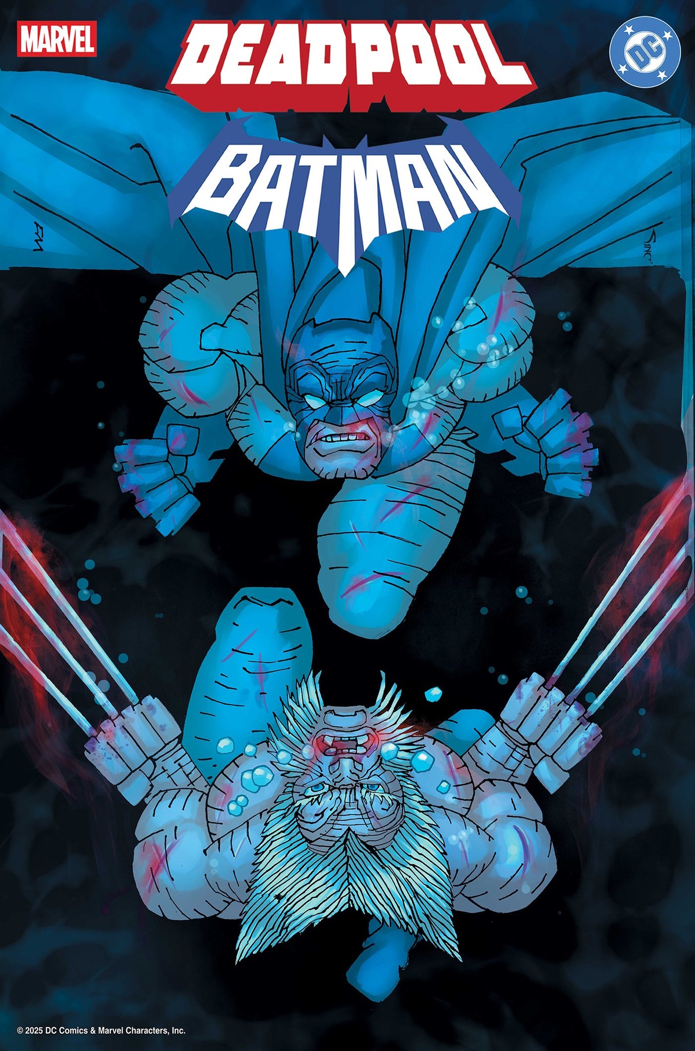 MARVEL DC DEADPOOL BATMAN #1 FRANK MILLER 1:50 Ratio Variant