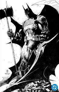 ABSOLUTE BATMAN #1 JIM LEE 1:100 B&W Ratio Card Stock Variant Cvr H