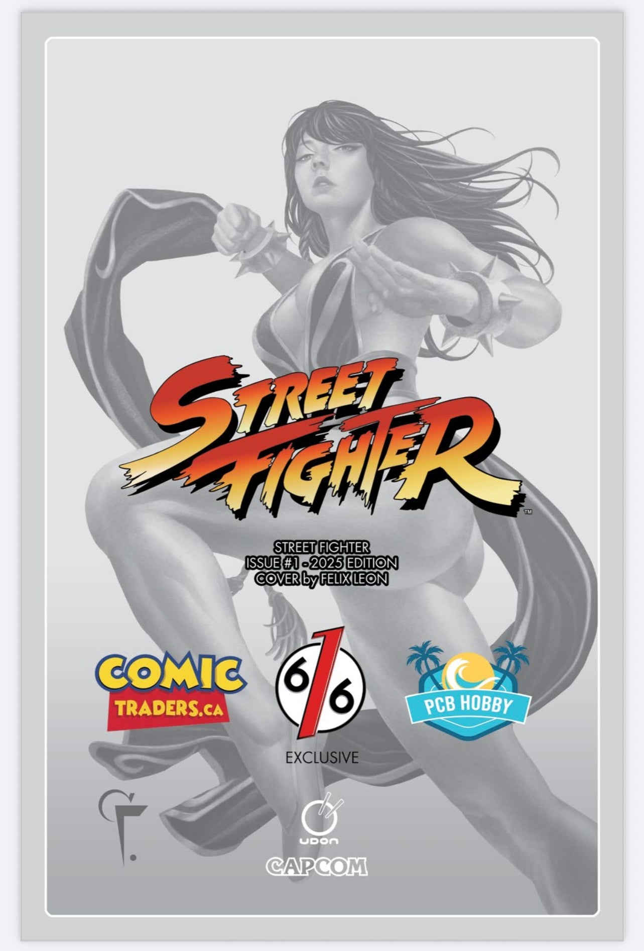 STREET FIGHTER #1 2025 EDITION FELIX LEON 616 Virgin Variant A LTD
