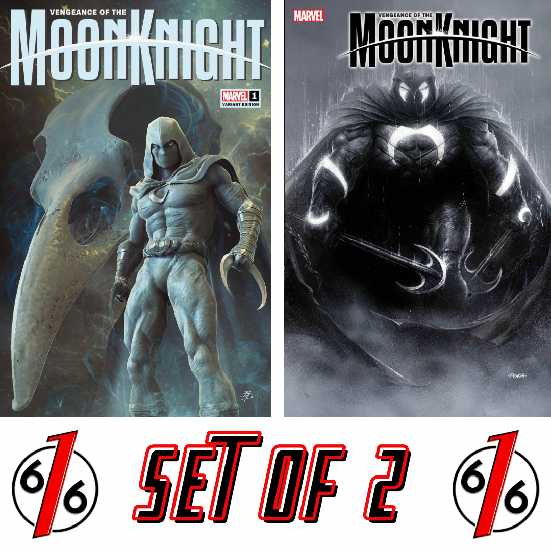 VENGEANCE OF MOON KNIGHT 1 Set BARENDS Variant FINCH Main