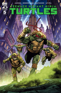 TEENAGE MUTANT NINJA TURTLES #5 DANNY EARLS 1:25 Ratio Variant