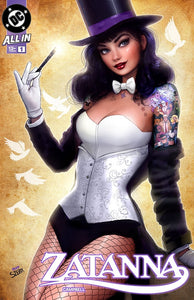 ZATANNA #1 NATHAN SZERDY 616 COMICS TATTOO Trade Dress Variant A LTD 3000