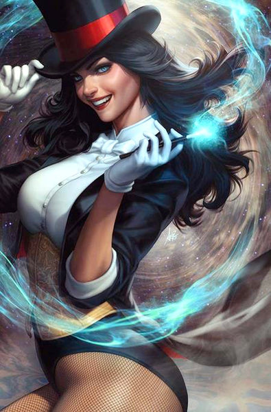 ZATANNA BRING DOWN THE HOUSE #1 CARLA COHEN & ARTGERM FOIL Variant Set LTD 3000