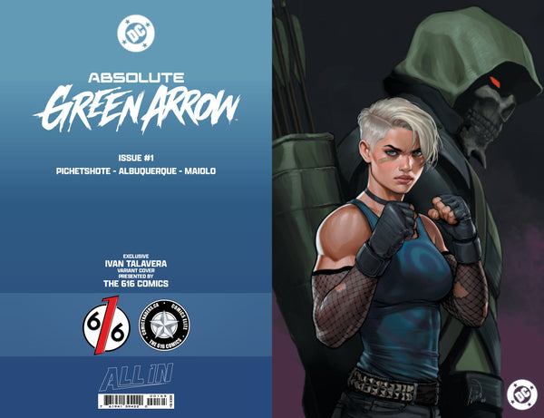 ABSOLUTE GREEN ARROW #1 IVAN TALAVERA 616 COMICS Virgin Variant B LTD 1000
