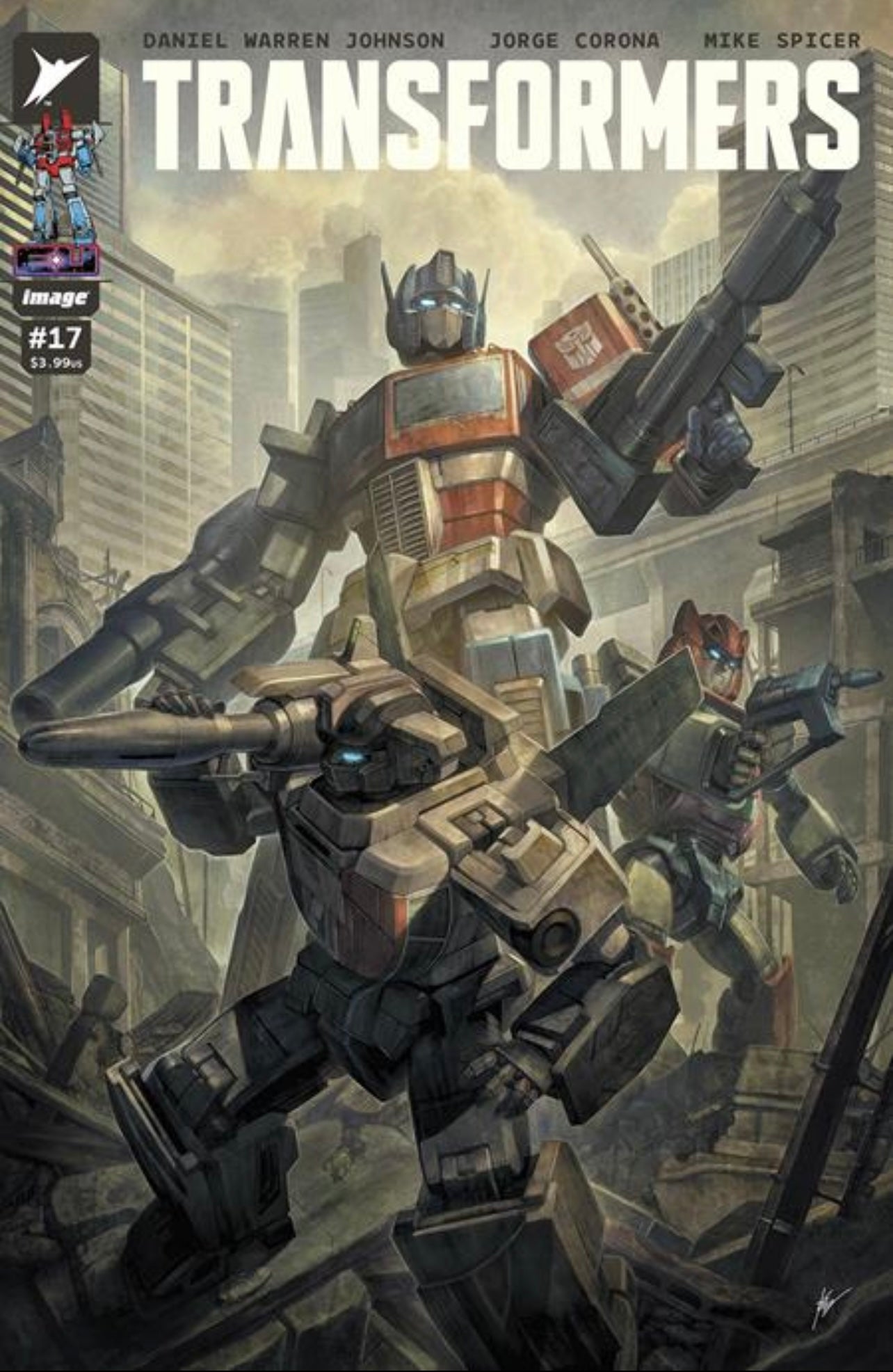 TRANSFORMERS #17 HOMARE 1:50 Ratio Variant Cvr E