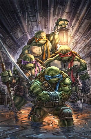 TEENAGE MUTANT NINJA TURTLES 2024 #1 ALAN QUAH Virgin Variant A LTD 600