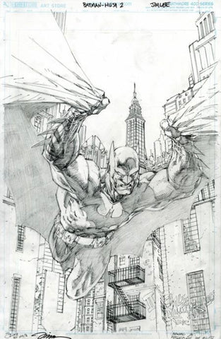 BATMAN #158 JIM LEE PENCILS 1:250 Virgin Card Stock Ratio Variant Cvr O