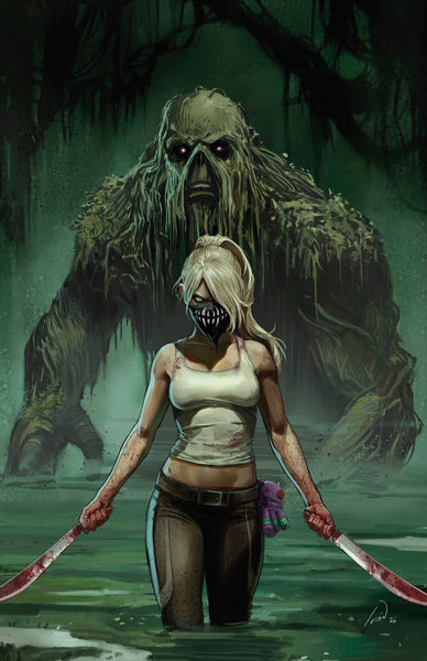 SWAMP THING IS KILLING THE CHILDREN #1 IVAN TALAVERA 616 COMICS Virgin Variant B LTD 750