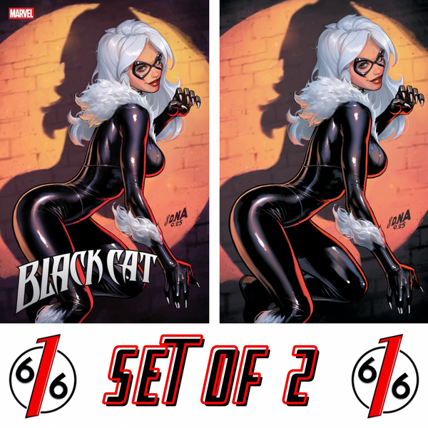 BLACK CAT #6 DAVID NAKAYAMA Variant & DNA Virgin Exclusive Variant LTD 3000