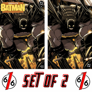 ABSOLUTE BATMAN 4 KAARE ANDREWS 616 Trade Dress & Virgin Variant Set LTD 1500